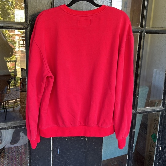 BKYS Stay Trapt Bear Red Sweatshirt Size XL - Picture 3 of 4